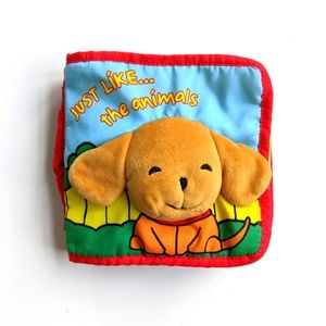 ToBe ReadyForLife Just Like The Animals Cloth Book, Crinkle Soft Book